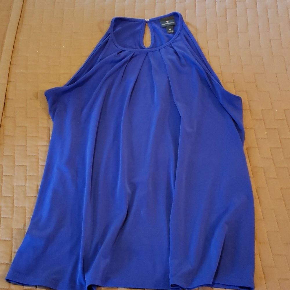 Cobalt Blue Highneck Tank